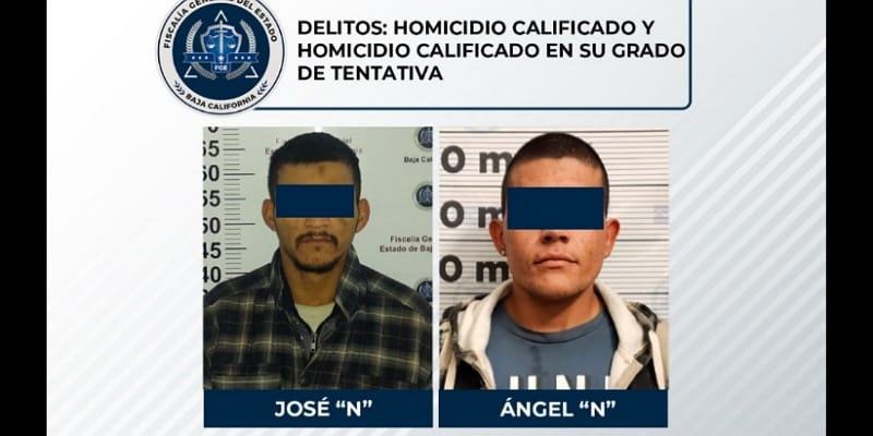 Fijan prisión preventiva a dos sujetos señalados de homicidio