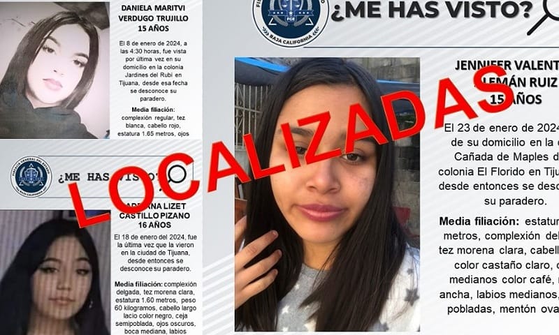 Fge Localiza A Tres Mujeres Reportadas Como Desaparecidas Diario Tijuana