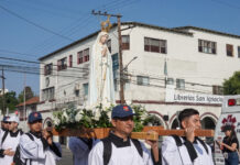 Realiza la iglesia católica en Tijuana marcha-peregrinación por la vida y la paz en la frontera