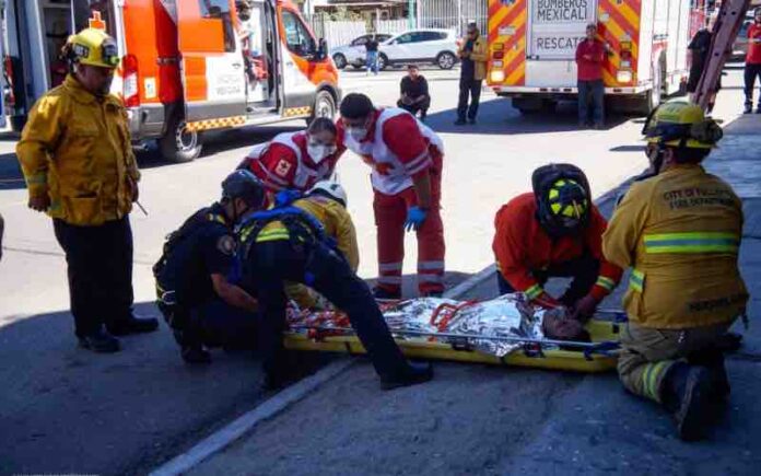 Joven lesionado por descarga eléctrica