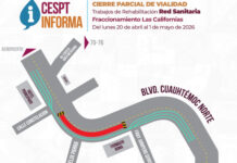 CESPT informa trabajos de rehabilitación en bulevar Cuauhtémoc Norte