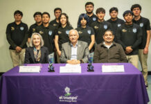 De Tijuana para el mundo: estudiantes del Cecyte Altiplano conquistan torneo de robótica en Brasil