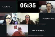 Sesiona Comisión de Igualdad Sustantiva y no Discriminación del IEEBC