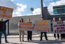 Vecinos de la colonia Madero se manifiestan por construcción de edificio “Sideway”