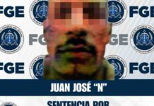 Sentencia de 20 años de prisión a responsable de homicidio calificado