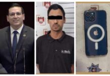 Diputado César Damián Retes denuncia falso atentado y lo desmienten con un video que contradice su dicho