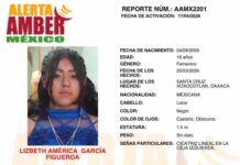 Se solicita la colaboración de la ciudadanía en localizar a Lizeth América García Figueroa de 16 años de edad