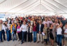 Julieta Ramírez reconoce el trabajo y esfuerzo de líderes comunitarios de «Manos Unidas»