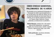 Pesquisa de Obed Eneas Sandoval Palomares de 15 años de edad