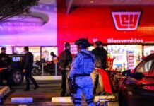 Asalto con violencia en tienda Ley Casa Blanca deja un detenido y un guardia lesionado