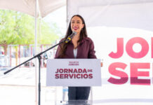 La Senadora Julieta Ramírez acerca servicios a familias del poniente de Mexicali