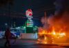 Incendian pick up abandonado en la Zona Centro