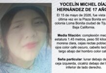 Pesquisa de Yocelín Michel Díaz Hernández de 17 años