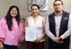 Entrega diputada Alejandra Ang informe de evaluación del desempeño a la auditoria superior