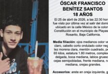 Pesquisa de Óscar Francisco Benítez Santos de 18 años