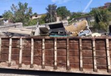 Gobierno de Tecate recolecta 20 toneladas de basuras voluminosas en Zapata y Morelos suman casi 400 toneladas al año