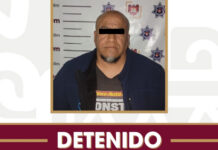 Arresta SSPCM a hombre por presunta violencia familiar y lesiones a una mujer