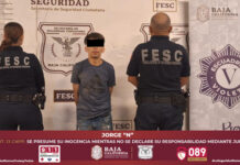 Escuadrón Violeta detiene a dos hombres por violencia familiar en Tijuana