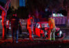 Conductora derriba árbol y poste tras perder el control en el bulevar Sánchez Taboada
