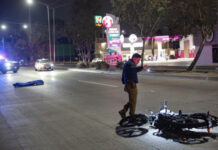 Motociclista pierde la vida sobre Rosas Magallón en Fundadores