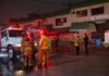 Incendio consume local en el Mercado de Abastos sobre el bulevar Federico Benítez