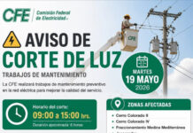 CFE Anuncia Corte de Energía Eléctrica en Tijuana este martes