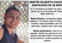 Pesquisa de Martín Gilberto Zazueta Santacruz de 26 años