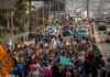 Miles participan en la Marcha por Jesús en Tijuana