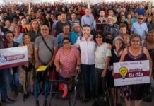 Fortalece Gobernadora Marina del Pilar bienestar de las familias con apoyos para agua y electricidad en Baja California