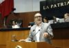 Exige el senador Max García en tribuna, juicio y extradición de Rocha Moya