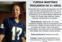Pesquisa de Yuridia Martínez Trigueros de 21 años