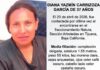 Pesquisa de Diana Yazmín Carrizoza García de 37 años